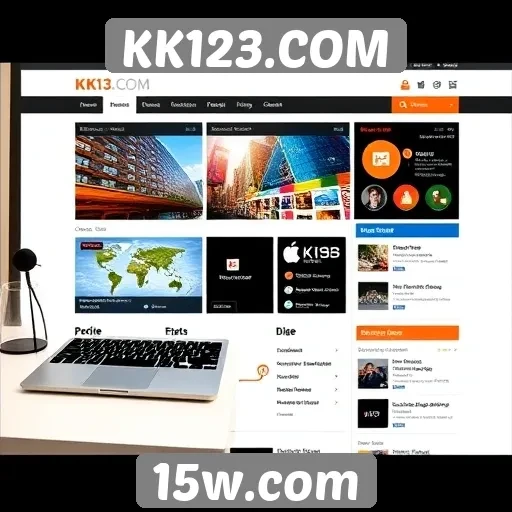 Avaliação da interface de usuário do site KK123.COM